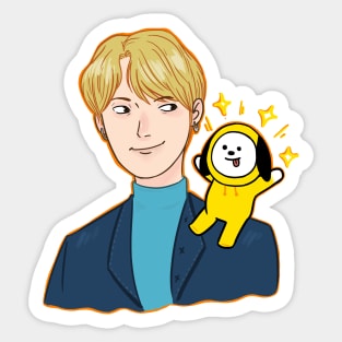 BTS Jimin and Chimmy Sticker